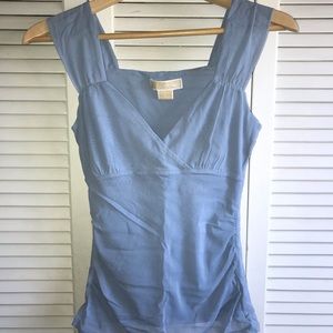 Michael Kors: Blue Tank Top